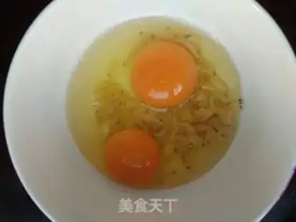 Make Shrimp eggs step 3