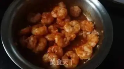 Make Tomato red shrimp step 2