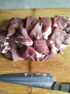 Make A lamb stew with radish step 0