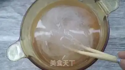 Make Garlic fan silk melon step 1