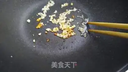 Make Garlic fan silk melon step 6