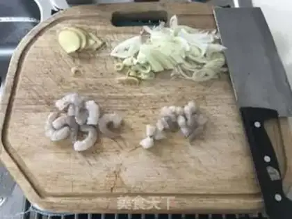 Make Shrimp sprouts step 1