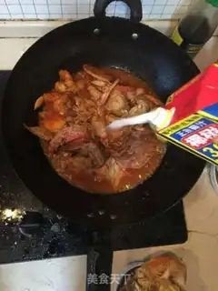 Make Prince Curry crab step 4