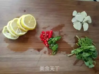 Make Spicy lemon claws step 3