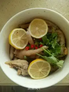Make Spicy lemon claws step 4