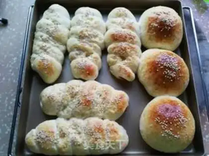 Make Chinese hot dog rolls step 9