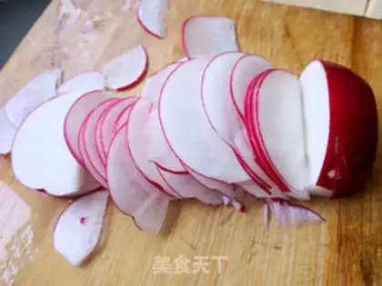 Make The beamfish stew radish step 2