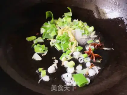 Make The beamfish stew radish step 3