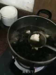 Make Tofu violet step 2
