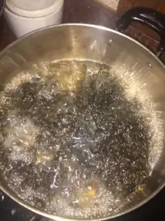 Make Tofu violet step 3