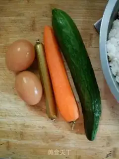 Make Egg fried rice step 0