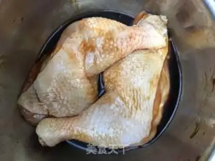Make Air-cooked chicken leg step 0