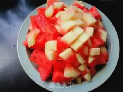 Make Easy watermelon sauce step 1