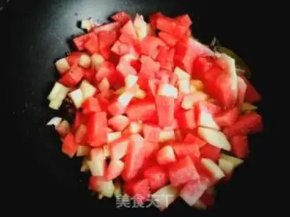 Make Easy watermelon sauce step 4