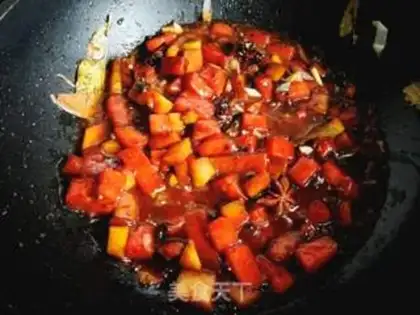 Make Easy watermelon sauce step 6