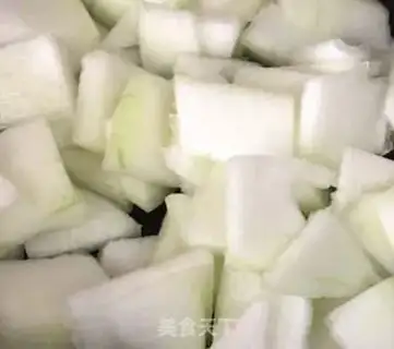 Make Shrimp-skin-burning melon step 0