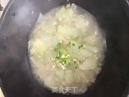Make Shrimp-skin-burning melon step 3