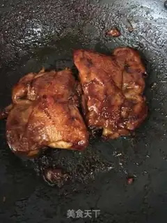 Make Burn chicken legs step 5
