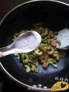 Make cucumber shrimp step 7