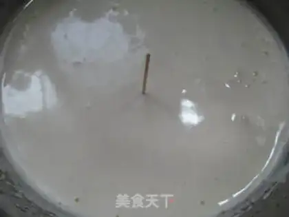 Make Steam sesame cake step 2