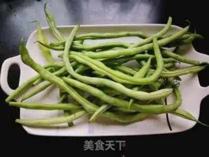 Make The dry beans step 0