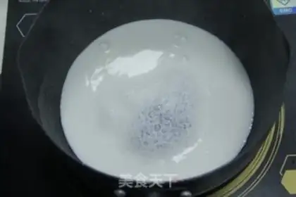 Make Black sugar pearl sauce step 0