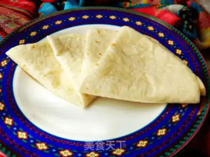 Make Vegetable burrito step 7