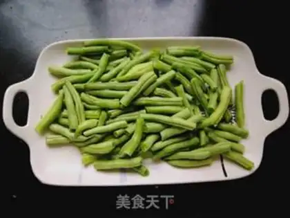Make The dry beans step 1