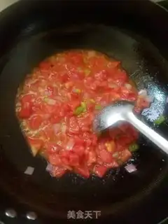 Make Tomato eggs for noodles step 7
