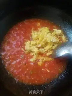 Make Tomato eggs for noodles step 8