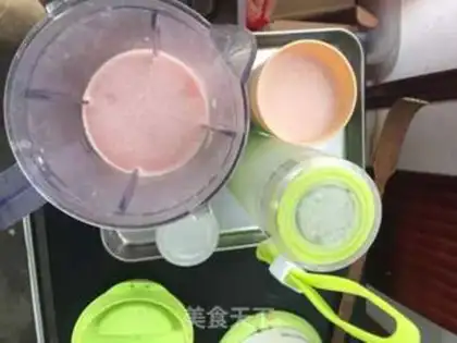 Make Cookie watermelon shakes step 3