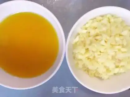 Make Garlic golden mushrooms step 1