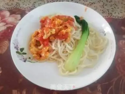 Make Tomato eggs for noodles step 11