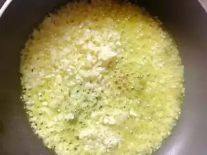 Make Garlic golden mushrooms step 2