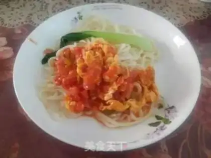 Make Tomato eggs for noodles step 12