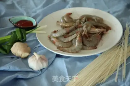 Make A bandaged shrimp step 0