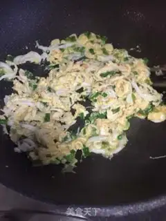 Make Silver fish fried eggs step 3