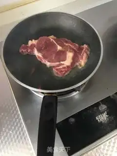 Make Black pepper steak step 2