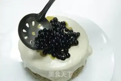 Make Black sugar pearl sauce step 23