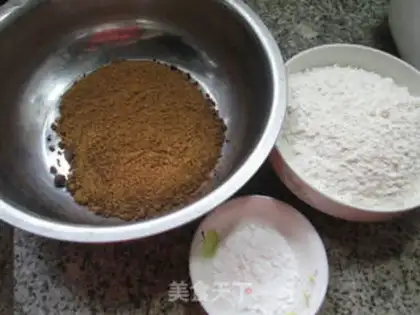 Make Red sugar step 0
