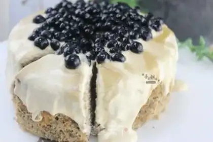 Make Black sugar pearl sauce step 25