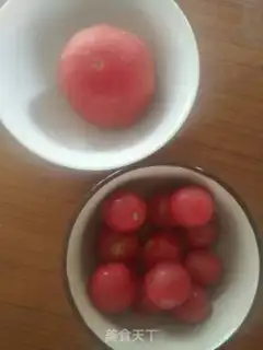 Make Sugar with tomatoes step 0