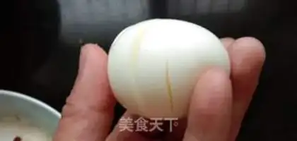 Make Beer eggs step 1
