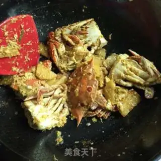 Make Spicy Thai curry crab step 10
