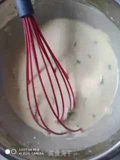 Make Breakfast eggcake step 3