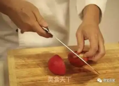 Make Pineapple crotch shrimp step 3
