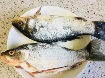 Make Red-burned mackerel step 1