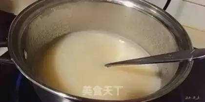 Make Mango pudding step 2