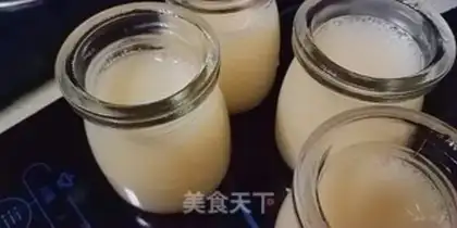 Make Mango pudding step 3