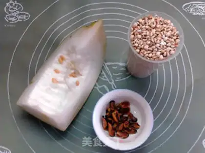 Make ♪ A pickle of rice and melon soup ♪ step 0